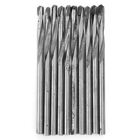 كربيد مستقيم شانك تويست تويست قليلا الصلابة عالية صلابة آلة خشبية البلاستيك المعادن 10pcs (6.8 ملم (10 قطع)) in Saudi Arabia