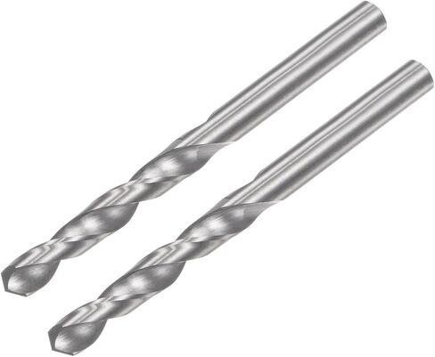 #US 2pcs 3.3mm C2/K20 Tungsten Straight Shank Spiral Flutes Twist Drill Bit in Saudi Arabia