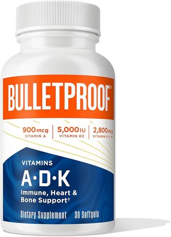 فيتامينات الفراولة البرتقالية المقاومة للرصاص A+D+K، 60 قطعة، مكمل كيتو لدعم القلب والعظام والمناعة in Saudi Arabia