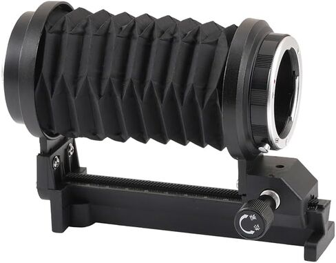 Len/Body Camera Lens Macro Extension Bellows Single/Dual-Track Close-up Skin Cavity Macro Skin Cavity Bellows Len Extension Tube (Dual-Track) in Saudi Arabia