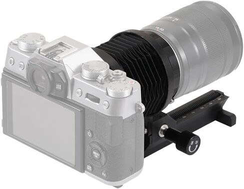 Len/Body Camera Lens Macro Extension Bellows Single/Dual-Track Close-up Skin Cavity Macro Skin Cavity Bellows Len Extension Tube (Dual-Track) in Saudi Arabia