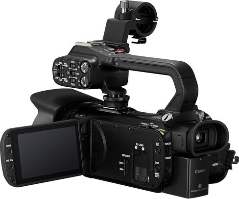 Canon XA65 احترافية UHD 4K Camcorder مع ZOOM البصري 20X ، 3G-SDI ، صوت XLR المزدوج ، 3.5 "شاشة تعمل باللمس ، USB-C ، البصرية ، حزمة البث المباشر مع حقيبة 200es + أكثر in Kuwait