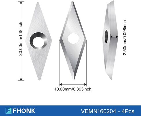 12PCS Tungsten Carbide Routters Set Set ، أدوات مخرطة لأدوات تحول المخرطة الخشبية ، مزودًا بمسامير ومفك البراغي (Silver-12pcs) in Saudi Arabia