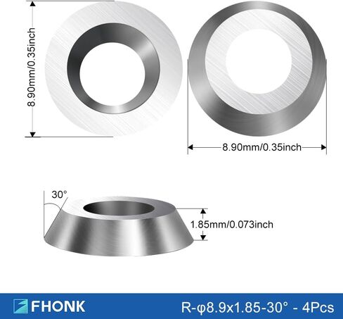 12PCS Tungsten Carbide Routters Set Set ، أدوات مخرطة لأدوات تحول المخرطة الخشبية ، مزودًا بمسامير ومفك البراغي (Silver-12pcs) in Saudi Arabia