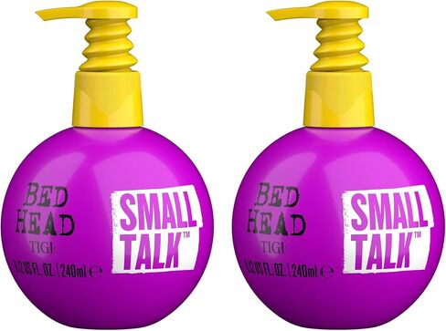 رأس حبة من Tigi Small Talk Mini 3 -in -1 كريم تكثيف الشعر - استخدم للشعر الضخم - للشعر الناعم والحماس - استخدام على الشعر الرطب - منتجات تسمك الشعر المتميزة - 8 أونصة (3 عبوات) in Kuwait