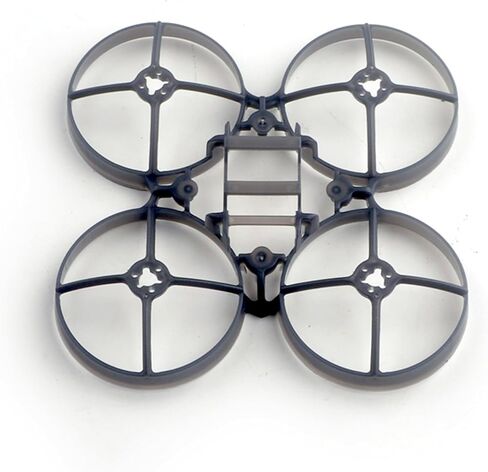 HappyModel 75mm V4 Frame Frame FPV Drone Frame 2PCS-إطار متين خفيف الوزن لـ MOBLITE7 MOBULA7 1S/HD-يدعم الدعائم 40 مم ، وتصميم FC منخفضة ، وأسود وأبيض شفاف in Kuwait