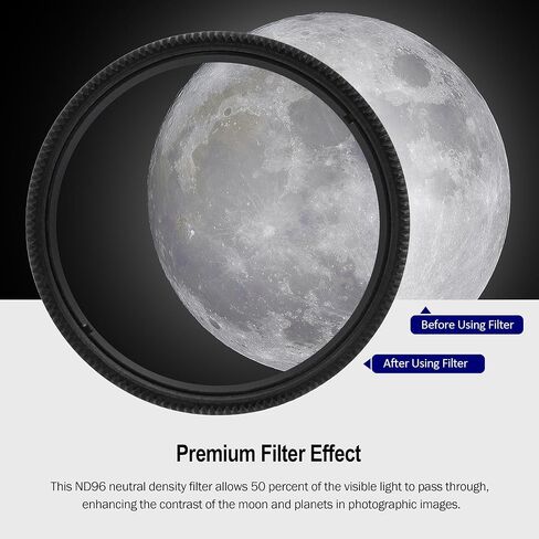 Astromania 1.25" Color/Planetary Filter - #38A Dark Blue - Bundle with - 1.25" Moon Filter ND96-0.3&Planetary #80A Blue in Saudi Arabia
