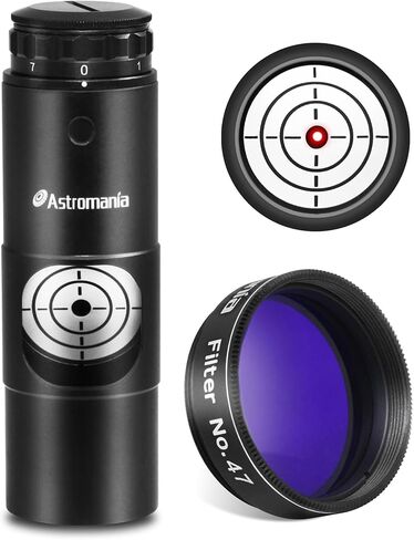 Astromania 1.25 "مرشح اللون/الكوكب - #47 الأزرق الداكن - حزمة مع - محاذاة موازات الليزر 1.25 بوصة in Saudi Arabia