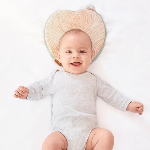 Babymoov Cosyhead مسند الرأس الطازج والرمادي والأبيض - الدعم القطن الناعم للشرافين للأطفال ، عربات ومقاعد السيارات in Kuwait