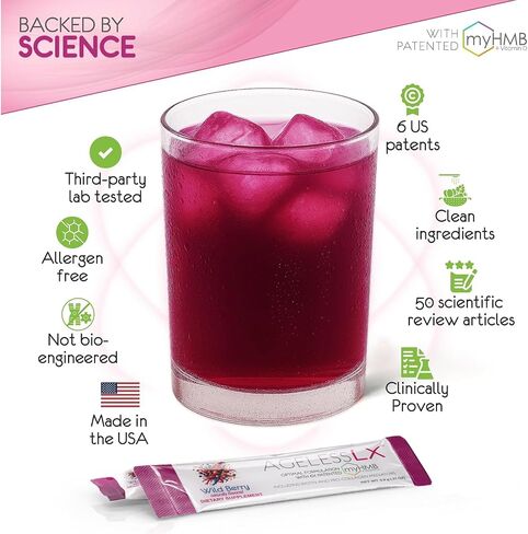 HMB Collagen Enhancer Plus Vitamin D3, K2, Biotin, Calcium, and Horsetail, for Lean Sculpted Muscles, Tighter, Glowing Skin & Thicker, Stronger Hair and Nails, 60 Servings in Saudi Arabia