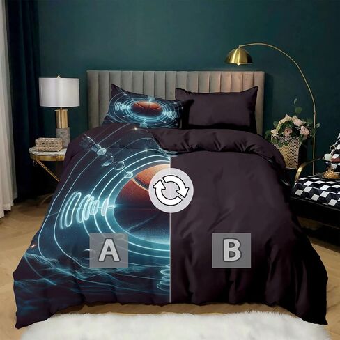 Duvet Cover Set Zipper Closure Toddler Quilt Cover Set Cartoon Excavator Mechanical Fun Animation Reversible Microfiber Luxury Bedding Bedroom Deco in Saudi Arabia