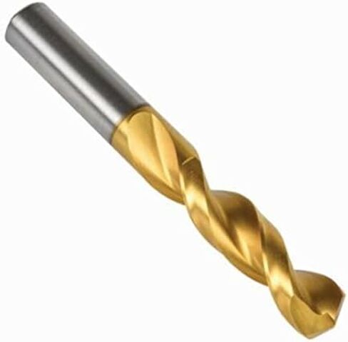0.41 in. QC41G Series High Speed Steel General Purpose Heavy Duty Screw Machine Drill Bit Tin Coated - Pack of 6 in Saudi Arabia