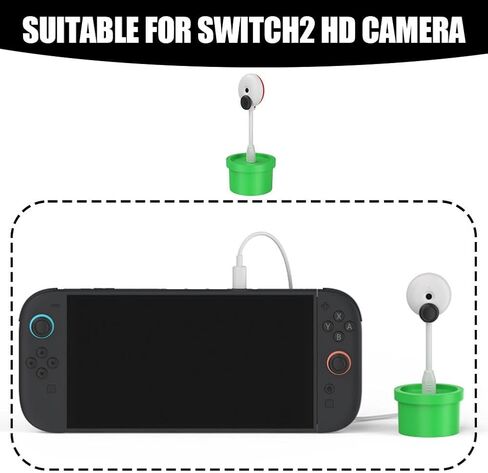 كاميرا نباتية للتبديل 2 HD فيديو ، تصميم مستوحى من FlowerPot ، زاوية قابلة للتعديل ، منفذ USB-C ، مع غطاء عدسة الخصوصية المنزلق ، لمكالمات الألعاب والفيديو (أصفر) in Kuwait