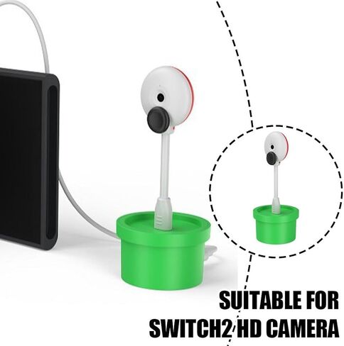 كاميرا نباتية للتبديل 2 HD فيديو ، تصميم مستوحى من FlowerPot ، زاوية قابلة للتعديل ، منفذ USB-C ، مع غطاء عدسة الخصوصية المنزلق ، لمكالمات الألعاب والفيديو (أصفر) in Kuwait