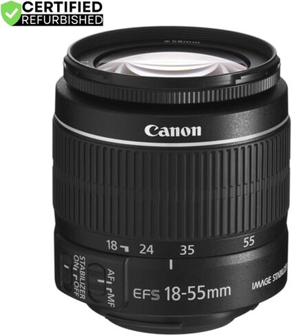 Canon EOS Rebel T7 DSLR كاميرا مع EF-S 18-55 مم f/3.5-5.6 هي العدسة II (متجددة) بالإضافة إلى مجموعة تنظيف ترايبود بطارية مزدوجة وعقار ديكور ديلوكس حزمة الملحقات in Kuwait
