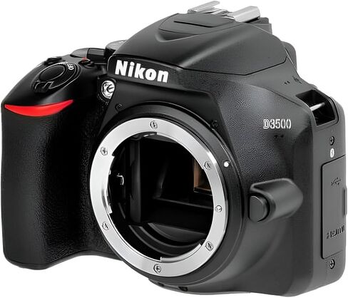 Nikon D3500 DSLR Camera with AF-S DX NIKKOR 18-140mm f/3.5-5.6G ED VR and 420-800mm f/8 Super HD Telephoto Lens + 64 GB Memory + Extra Battery + Camera Case + More (22pc Bundle) in Saudi Arabia