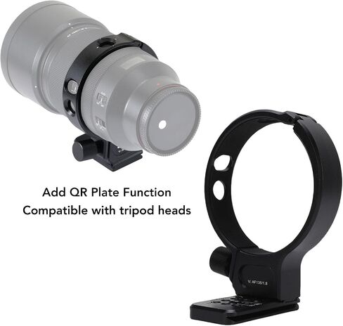 خاتم جبل ترايبود Gugxiom لـ AF135mm F1.8 Lab ، Fe ، Henses - طوق ثلاثي القوائم مع لوحة QR 70mm و 1/4 "3/8" in Saudi Arabia