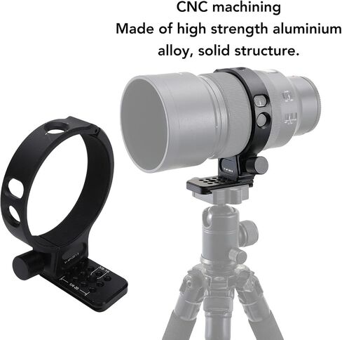 خاتم جبل ترايبود Gugxiom لـ AF135mm F1.8 Lab ، Fe ، Henses - طوق ثلاثي القوائم مع لوحة QR 70mm و 1/4 "3/8" in Saudi Arabia