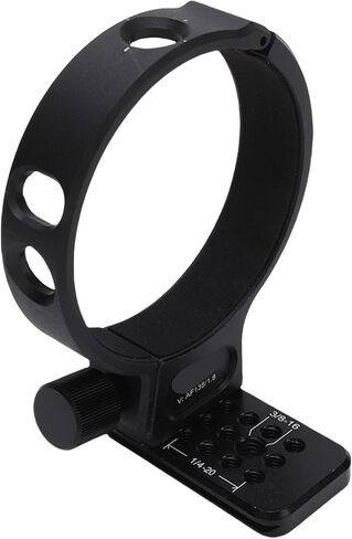 خاتم جبل ترايبود Gugxiom لـ AF135mm F1.8 Lab ، Fe ، Henses - طوق ثلاثي القوائم مع لوحة QR 70mm و 1/4 "3/8" in Saudi Arabia