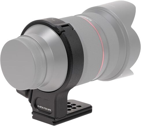 حلقة جبل ترايبود EBTOOLS لسامانغ AF24-70MM F2.8 عدسة ، طوق عدسة معدنية مع فتحات برغي 1/4 بوصة و 3/8 بوصة ، لوحة إطلاق سريعة 69 مم in Saudi Arabia
