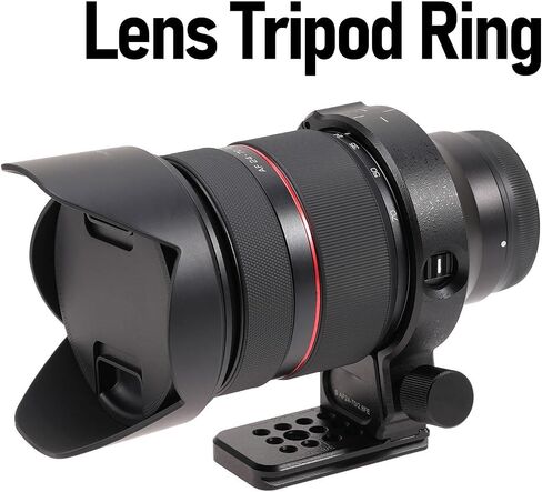 حلقة جبل ترايبود EBTOOLS لسامانغ AF24-70MM F2.8 عدسة ، طوق عدسة معدنية مع فتحات برغي 1/4 بوصة و 3/8 بوصة ، لوحة إطلاق سريعة 69 مم in Saudi Arabia