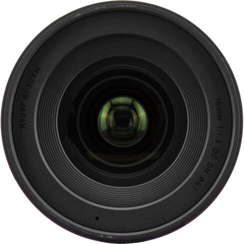 Sigma 16mm F1.4 المعاصرة DC DN لعدسة Sony E-Mount مع علبة العدسة الخاصة بـ STINAT و CLOT-UP ، وغطاء الغطاء وحزمة الملحقات الفاخرة in Saudi Arabia