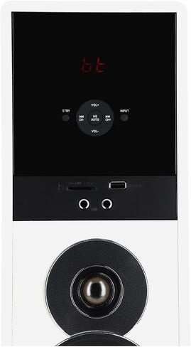 مكبرات صوت برجية للمسرح المنزلي تعمل بالطاقة الكرزية من Rockville TM80C مقاس 8 بوصات فرعية/بلوتوث/USB in Kuwait