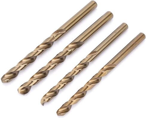 74pc M35 Cobalt Industrial Strength Carbide Tip Twist Drill Bit, High Speed Steel Hardened Metal for Stainless Steel, Cast Iron, Wood and Plastic(1.0-8.0mm) in Saudi Arabia