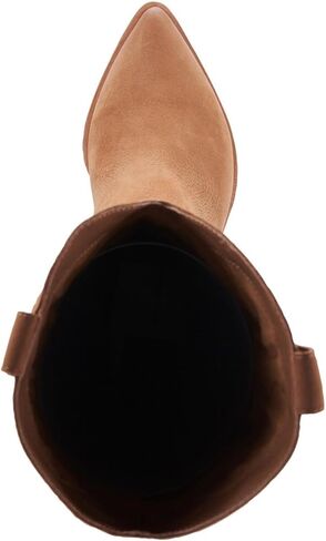 Dolce Vita Womens Shiren Leather Tall Cowboy ، Boots Western Tan 8.5 Medium (B ، M) in Kuwait