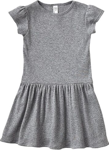 RABBIT SKINS Infant Girls 100% Cotton Short Sleeve Dress (5320) in Saudi Arabia