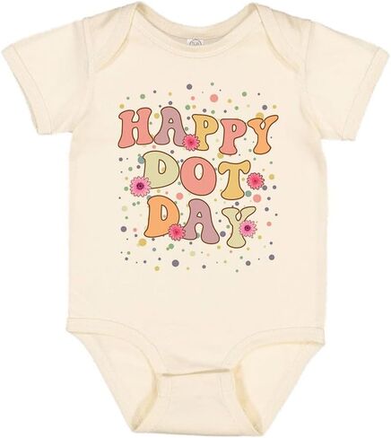 TATY Kids Happy Dot Day Baby Infant Bodysuit in Saudi Arabia
