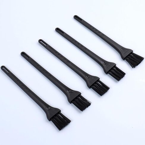 5Pcs Mini Keyboard Cleaning Brushes for Computer Keyboard Motherboard Camera Small Space, PP Handle Nylon Anti Static Electronic Dust Cleaning Brush in Saudi Arabia