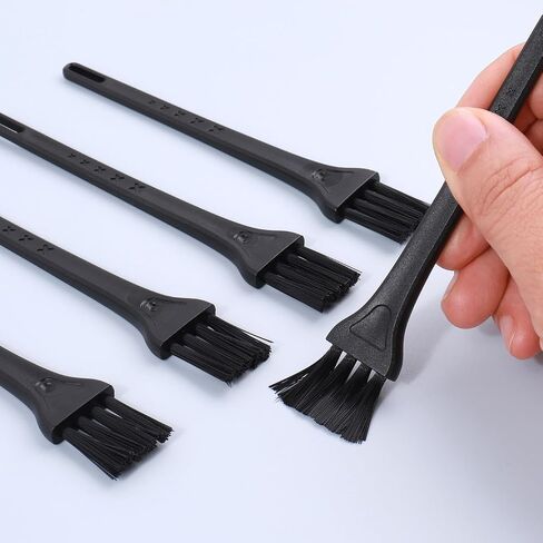 5Pcs Mini Keyboard Cleaning Brushes for Computer Keyboard Motherboard Camera Small Space, PP Handle Nylon Anti Static Electronic Dust Cleaning Brush in Saudi Arabia