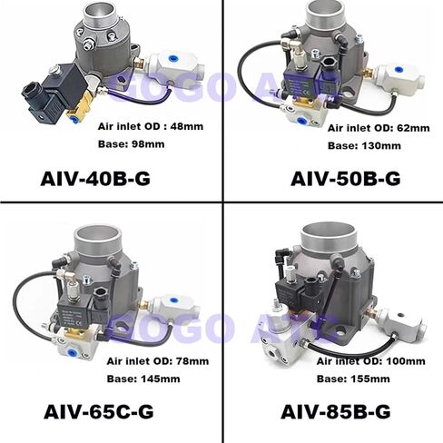 AIV-40C/40F/40J/40E-K AIV-40B-G ICV-40 صمام ضاغط الهواء المسمار الصغير 20P 11 ~ 15KW محددات صمام ضاغط الهواء (AIV-40J-K) in Saudi Arabia