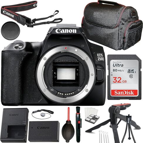 Canon EOS Rebel 250D / SL3 DSLR Camera (الجسم فقط) in Saudi Arabia