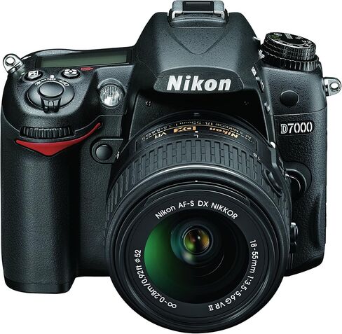 Nikon D7000 16.2 Megapixel Digital SLR كاميرا SLR مع عدسة 18-55 مم (أسود) (متجدد) in Saudi Arabia