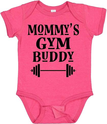 inktastic Mommy Gym Buddy Podysuit in Kuwait