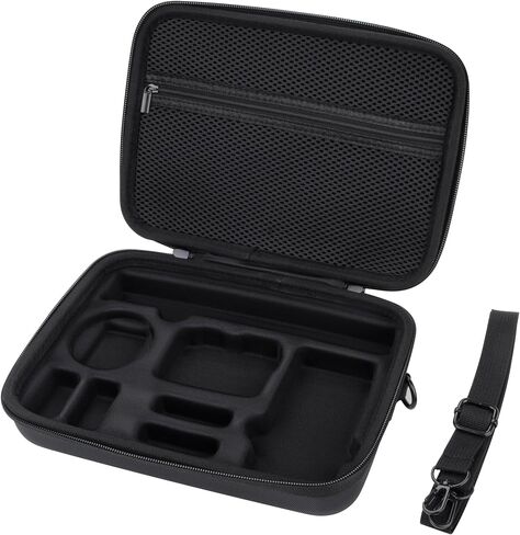 بطارية 3 عبوات ومركز شاحن سريع ثلاثي القنوات و 1 حزمة تخزين الحمل متوافقة مع DJI Osmo Action 5 Pro/4/3 in Saudi Arabia