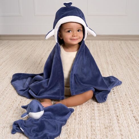 Gerber Baby للجنسين بطانية يمكن ارتداؤها وبطانية أمان ، الحيوانات + Geos محايدة ، مقاس واحد in Saudi Arabia
