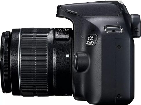 Canon EOS 4000D (Rebel T100) DSLR Camera W/18-55mm F/3.5-5.6 Zoom Lens + 2x 64GB Memory + Case + Filters + Tripod + More (حزمة 35pc) (متجددة) in Saudi Arabia