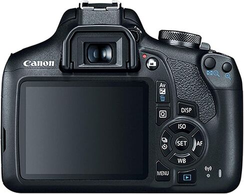 Canon EOS Rebel T7 DSLR Camera W/ 18-55mm F/ 3.5-5.6 III Lens + 32GB SD CARD + أكثر (متجددة) in Saudi Arabia