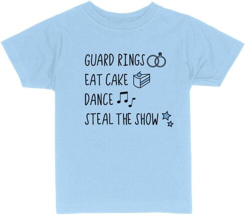 Cute Ring Bearer List Toddler Kids T-Shirt in Kuwait