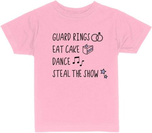 Cute Ring Bearer List Toddler Kids T-Shirt in Kuwait