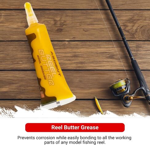 Ardent Freshwater Reel Care 3 Pack / Fishing Reel Cleaner Lubricator & Grease / Includes Reel Butter Grease, Reel Kleen Cleaner, and Reel Butter Oil in Saudi Arabia