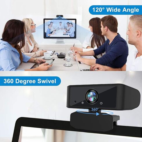 2021 تم ترقية كاميرا ويب عالية الدقة 1080 بكسل مع كاميرا ويب Microphone Zoom لمؤتمر الفيديو العام in Saudi Arabia