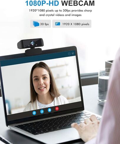 2021 تم ترقية كاميرا ويب عالية الدقة 1080 بكسل مع كاميرا ويب Microphone Zoom لمؤتمر الفيديو العام in Saudi Arabia