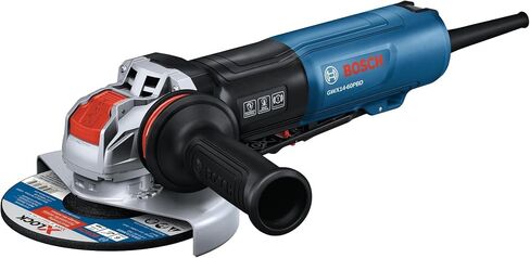 BOSCH GWX14-60PBD 6 In. X-LOCK™ Angle Grinder - 13-Amp Motor, 9,700 rpm, Lightweight Design, Paddle Switch, Brake System, Anti-Vibration Handle, KickBack Control, Overload Protection in Saudi Arabia