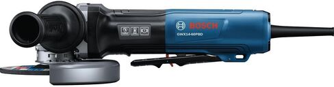 BOSCH GWX14-60PBD 6 In. X-LOCK™ Angle Grinder - 13-Amp Motor, 9,700 rpm, Lightweight Design, Paddle Switch, Brake System, Anti-Vibration Handle, KickBack Control, Overload Protection in Saudi Arabia