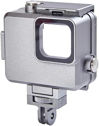 Diving Waterproof Housing Case for Hero 11 Mini Action Camera Underwater 60m 80m Vlog Shell Protective Frame (Type B Plastic 60M) in Kuwait