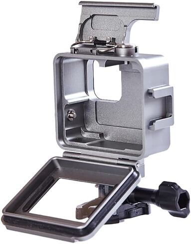 Diving Waterproof Housing Case for Hero 11 Mini Action Camera Underwater 60m 80m Vlog Shell Protective Frame (Type B Plastic 60M) in Kuwait